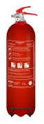 Pulverbrandsläckare - ELRO - FEP1KG - 1 kg - Klasser A/B/C (ABC) - Certifierad EN3 Röd
