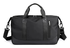 Sportväska med skofack och våtfack, unisex Black