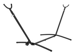 Hängmatteställning 290 cm - Svart / Hammockställning / Ställning för hängmatta