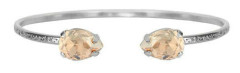 Petite Drop armband golden shadow rhodium