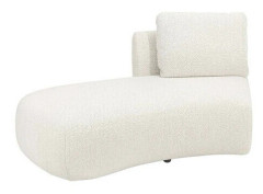 Dixon modul vänster bouclé cream 2-sits