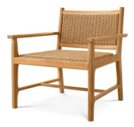 Pivetti fåtölj natural teak