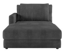 Reno schäslong avanna dark grey vänster