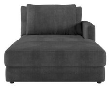 Reno schäslong avanna dark grey höger