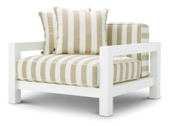 Cap-Antibes fåtölj florent beige