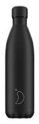ISOLERAD FLASKA - MONOKROM HELT SVART 750 ML - CHILLY'S