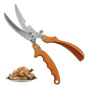 Köksaxar, Ergonomiskt Grepp, Multifunktionell Design,en storlek, 1 st