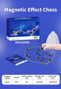 Magnetiskt Schackspel - Magnetiskt Schackpussel Strategispel - Julgåva