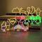 Kaktus LED Neonskylt Nattlampa, USB/Batteri Fest Barnrumsinredning