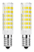 E14 LED-lampa 5W Huva, motsvarande 50W halogen, 550LM, kallvit 6000K, liten Edison-skruv, ej dimbar, 2 stycken [Energiklass E]