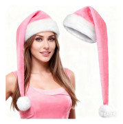 Julhatt, Unisex Plysch Julhatt (rosa)