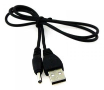 ALLNET USB_DC_5.5MM_1M, Gitarr, Universal, Svart, 1 m, 100 g