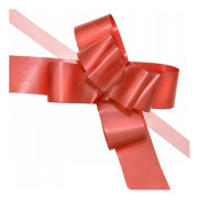 Band, rosetter, 5 cm, 10 st, röda