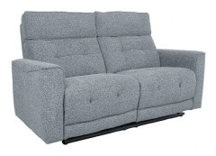 Fåtöljsoffa BOSCO 157x94x102 cm Blå tyg