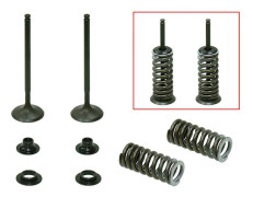 PSYKISKA AVGASVENTILER (VENTILSATS MED FJÄDRAR OCH BRICKA) HONDA CRF 250 R '10-'15 STÅL (MX-09532E) (25X4.46X84.2MM)