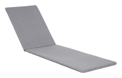 Stol dyna 55x195x3 cm Grå Polyester