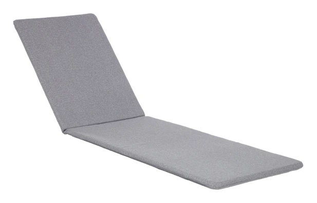 Stol dyna 55x195x3 cm Grå Polyester