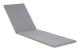 Stol dyna 55x195x3 cm Grå Polyester