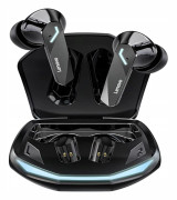 LENOVO GM2 PRO TRÅDLÖSA VATTENTÄTA SPELHÖRLURAR + POWERBANK-hörlurar - 10_SVARTA