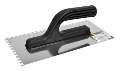 Vorel Rostfritt stål puts spackel 270x125mm tand 6x6mm (06760)