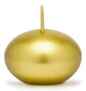 Flytande ljus, metallic, guld, 4 cm 1 st.