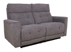 Fåtöljsoffa BOSCO 157x94x102 cm Grå tyg