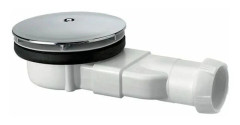 Extra-platt abs kupolformad duschbrunnsavlopp 30720138, vit,