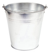 Vorel Bucket galvanized 12L 89563