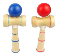 2 st Kendama träleksak japansk kopp- och bollspel för barn vuxna hwyC