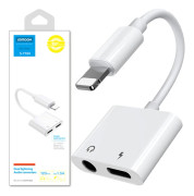 Joyroom Lightning - Lightning/3,5 mm mini jack adapter V