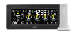 La Crosse Technology SW404-BLA digital väderstation Svart LCD AC/Batteri Wi-Fi