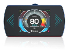 P12 5.8 TFT OBD2 HUD Head-Up Display Digital Car Speed Projector Trip Computer Tachometer OBD2 Projector