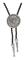 2x Antik Daisy Metallhänge Läder Bolo Tie Halsband Slips Cowboy Dans