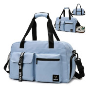 Sports Bag for Women and Men, with Compartment for Shoes and Wet Clothes, Gym Bag for Travel, Weekends, Swimming