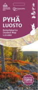 Karttakauppa Pyhä Luosto vandringskarta (Finland)