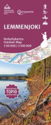 Karttakauppa Lemmenjoki vandringskarta, Finland