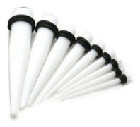 TAPER öronexpander vit - RT01 4 mm