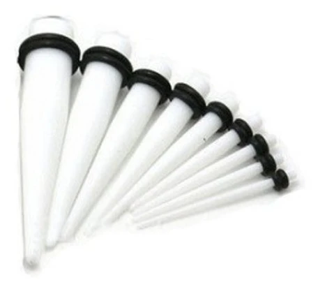 TAPER öronexpander vit - RT01 2,5 mm