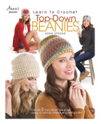 Learn to Crochet Top-Down Beanies (Bok / Häftad)