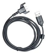 Mjuk gummibelagd laddningskabel för G703 G903 Gamingmus Snabb strömförsörjning