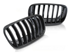 Grill BMW X5 E70 X6 E71 från 2008 BLANK SVART