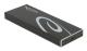 DeLOCK 42003 Hölje för lagringsenheter SSD-inkapsling Svart M.2