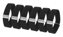 Elastisk Ärmhållare 6st Svart