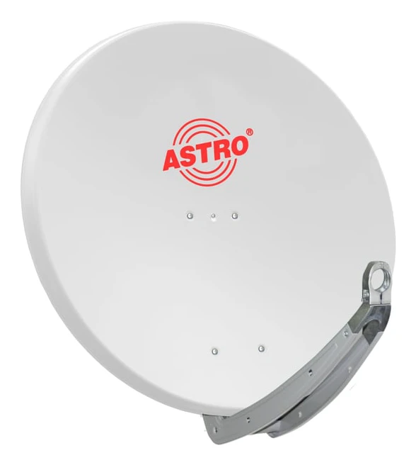 Astro ASP 78 W, 10,95 - 11,75 GHz, 12,5 - 12,75 GHz, 38,5 dBi, Vit, Gjuten aluminium, 78 cm