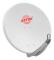 Astro ASP 78 W, 10,95 - 11,75 GHz, 12,5 - 12,75 GHz, 38,5 dBi, Vit, Gjuten aluminium, 78 cm