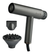 Hårtork ŁUCZNIK HyperAir IQ 1.0 Midnight Gray 1800W