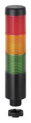  69811075 - Staplad LED-signallampa Kompakt 37, Röd/Gul/Grön -24 VAC/VDC, Werma
