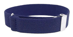 Manschettknappar för män, halkfria, elastiska, 1 par (marinblå)
