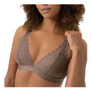 Mey BH Poetry Temptation Lace Triangle Bra Ljusbrun X-Small Dam