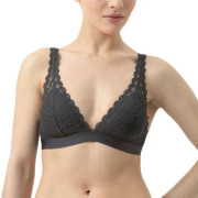 Mey BH Poetry Temptation Lace Triangle Bra Grå X-Small Dam